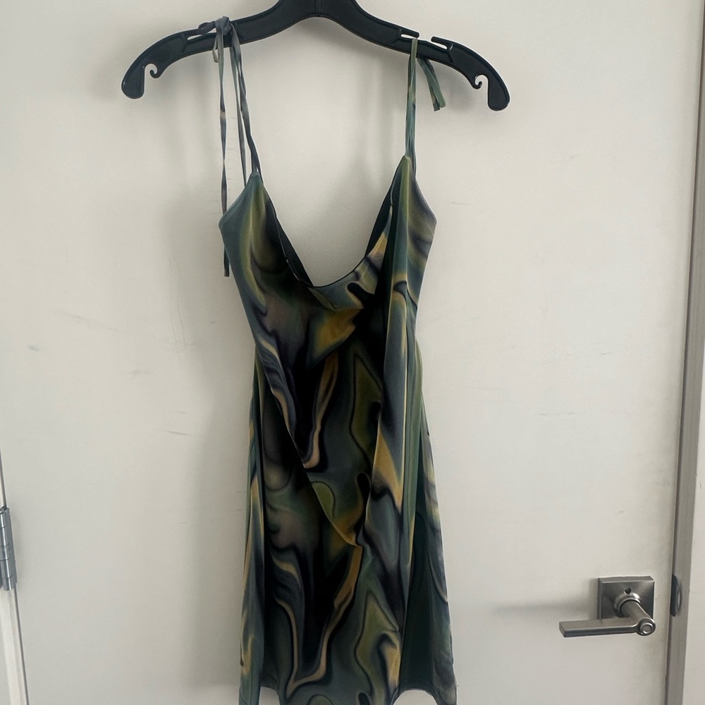 Retro Mini Psychedelic Dress - Picture 3 of 5